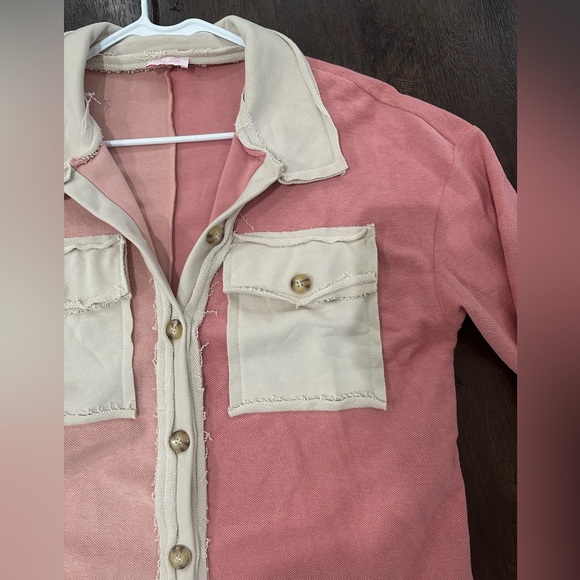 Pink Lily Shacket - Picture 6 of 6